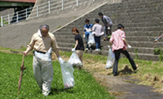 鶴見川河川清掃ボランティア